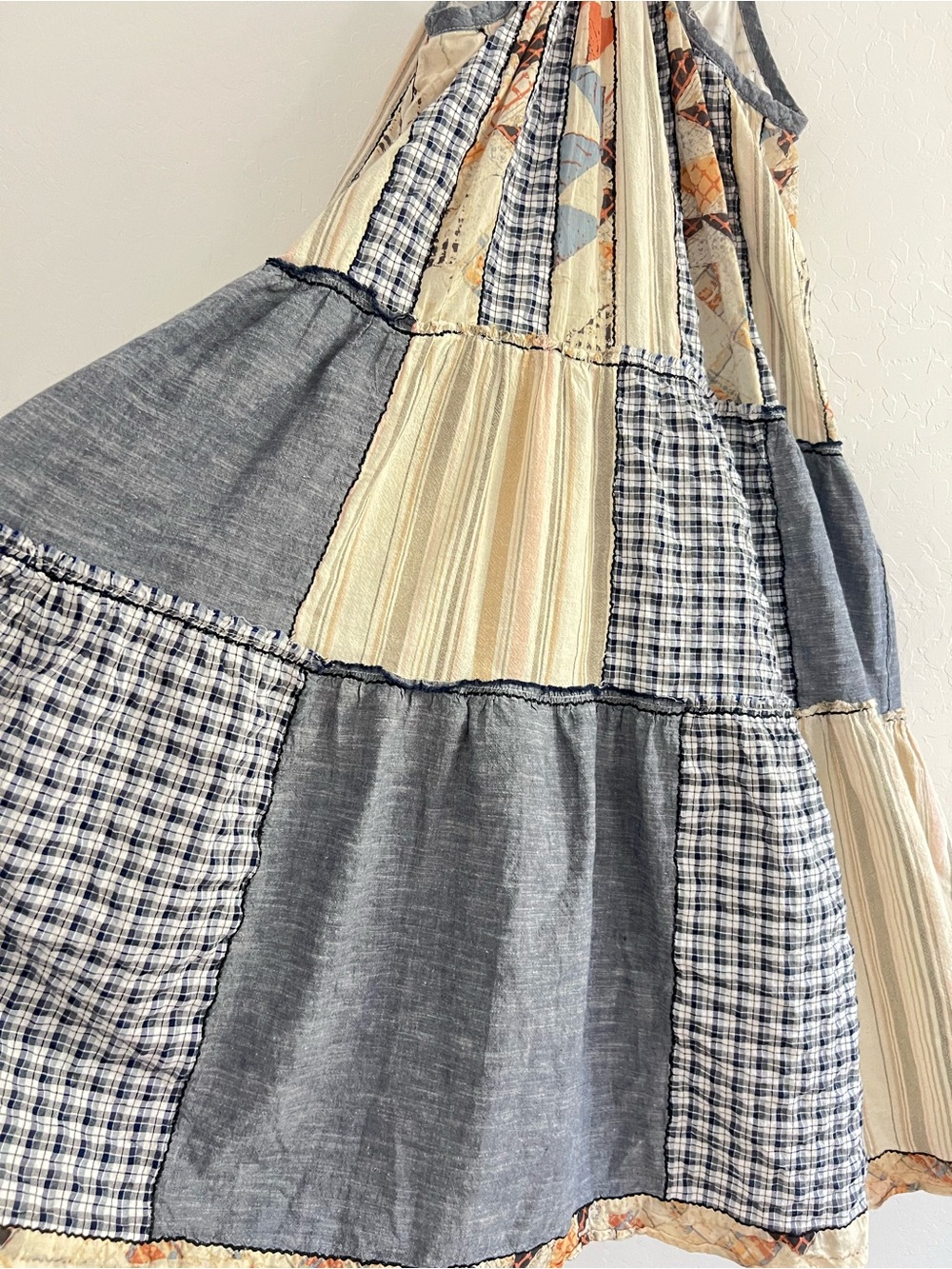 Rare Free People Margaret Maxi Patchwork Dress - Picture 13 of 15